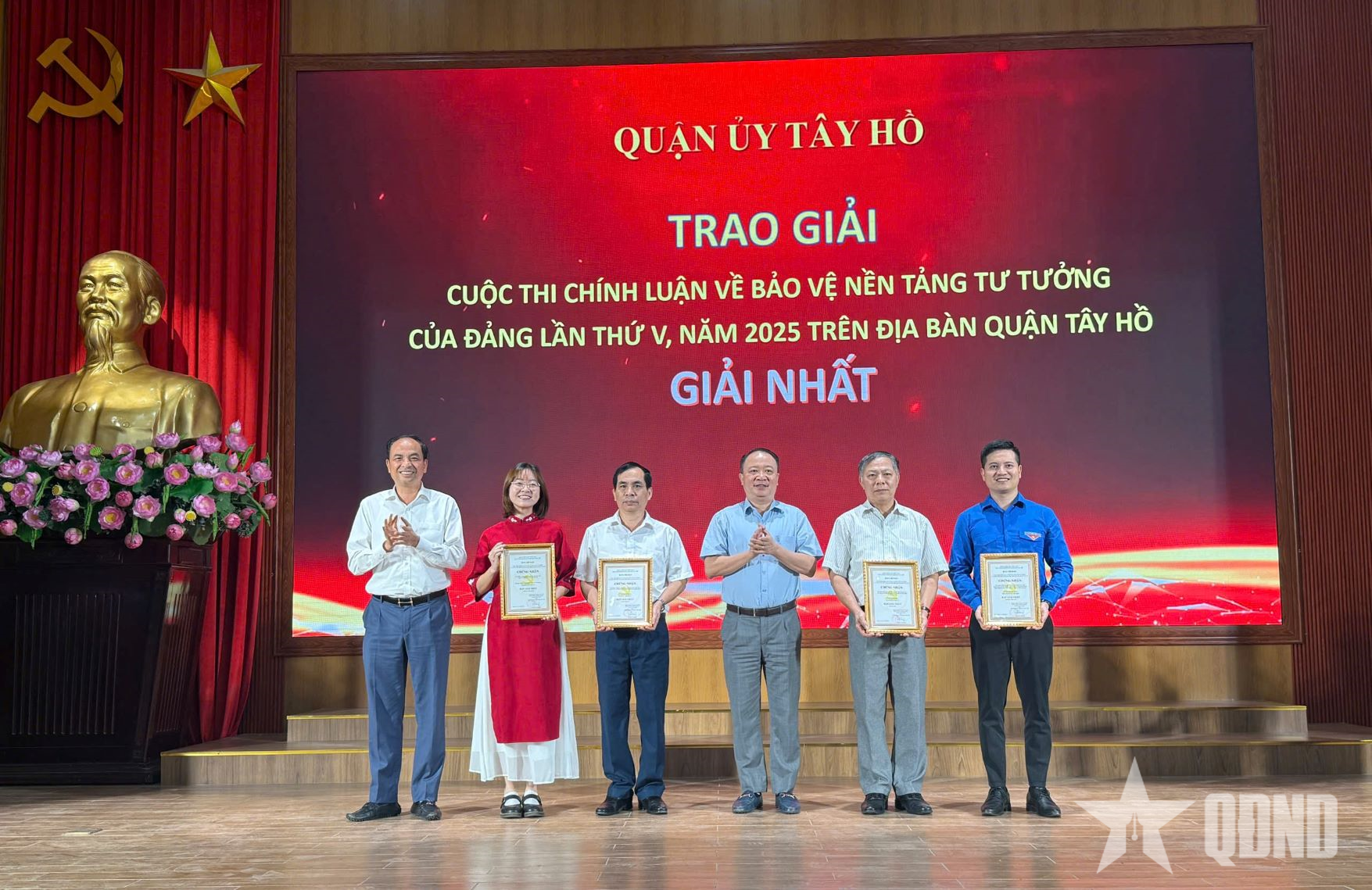 Quận Tây Hồ (TP Hà Nội): Lan tỏa cuộc thi chính luận bảo vệ nền tảng tư tưởng của Đảng

