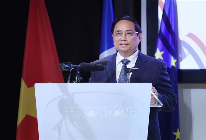 Thủ tướng Phạm Minh Chính: Chính phủ kiến tạo, doanh nghiệp bắt tay kết nối hai nền kinh tế Việt Nam - Pháp