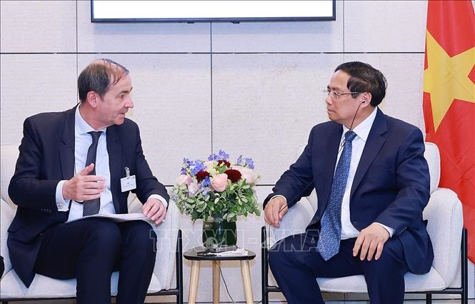 Thủ tướng Phạm Minh Chính làm việc với các tập đoàn hàng đầu Pháp thúc đẩy hợp tác đầu tư trên các lĩnh vực