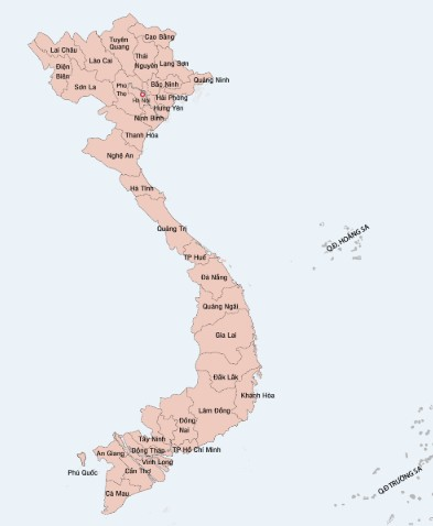 34 tỉnh, thành phố trên cả nước từ ngày 12-6-2025