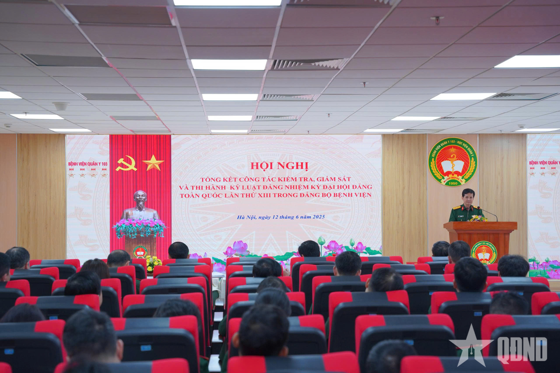 Bệnh viện Quân y 103 tổng kết công tác kiểm tra, giám sát và thi hành kỷ luật Đảng