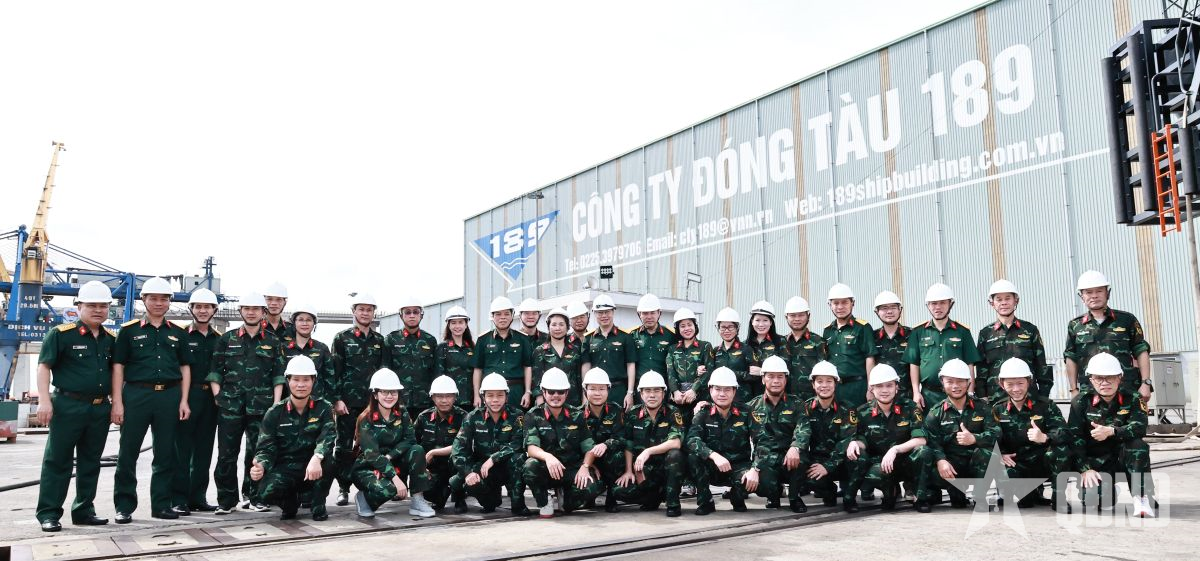 Học viện Chính trị tổ chức nghiên cứu thực tế tại Tổng cục Công nghiệp Quốc phòng