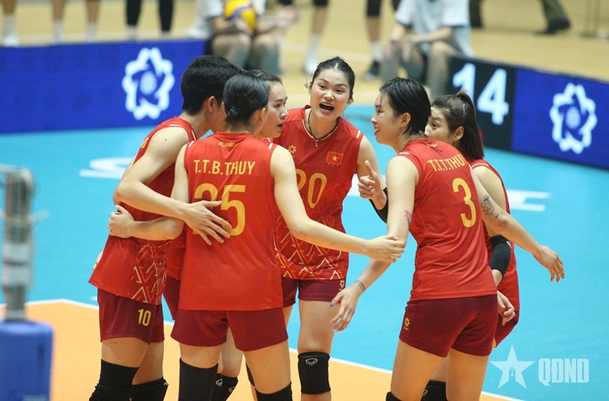 Tuyển bóng chuyền nữ Việt Nam lần thứ 3 liên tiếp vô địch AVC Nations Cup