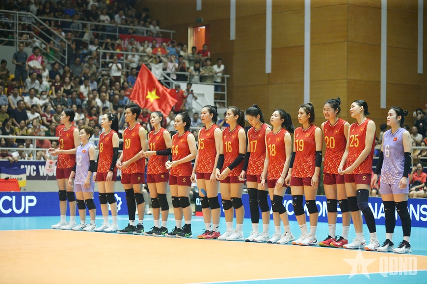 Tuyển bóng chuyền nữ Việt Nam lần thứ 3 liên tiếp vô địch AVC Nations Cup