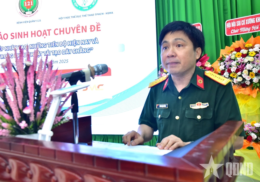 Bệnh viện Quân y 121 (Quân khu 9): Hội thảo khoa học trong phẫu thuật tái tạo dây chằng