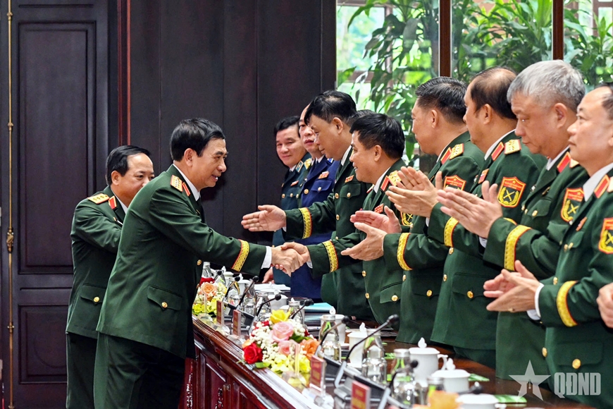Đại tướng Phan Văn Giang dự, chỉ đạo tổng kết hoạt động Giải thưởng Tuổi trẻ sáng tạo trong Quân đội, giai đoạn 2020-2025