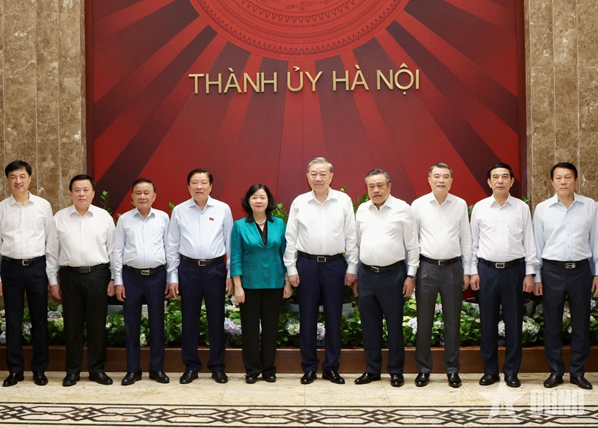 Tổng Bí thư Tô Lâm: Xây dựng Thủ đô xanh - thông minh - đáng sống - có sức hút quốc tế