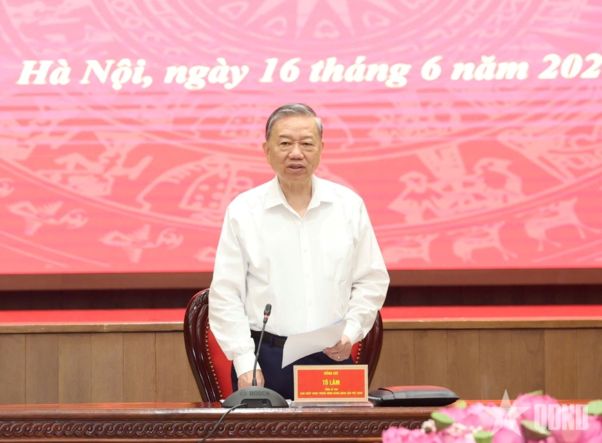 Tổng Bí thư Tô Lâm: Xây dựng Thủ đô xanh - thông minh - đáng sống - có sức hút quốc tế