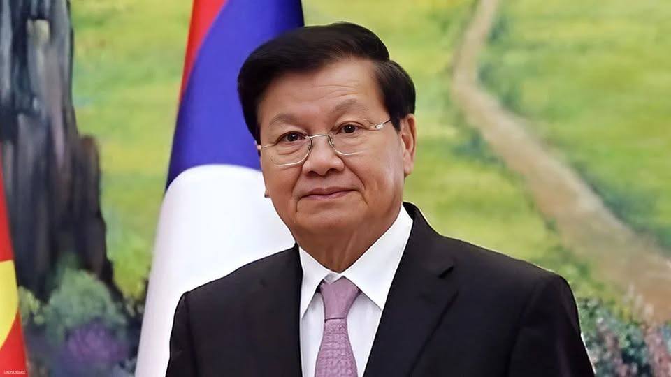 Tổng Bí thư, Chủ tịch nước Lào gửi điện chia buồn Thiếu tướng Huỳnh Đắc Hương từ trần