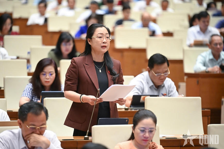 Đại biểu Quốc hội tự hào với chiến sĩ “mũ nồi xanh” Việt Nam