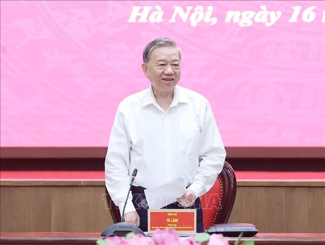 Tổng Bí thư Tô Lâm: Xây dựng Thủ đô xanh - thông minh - đáng sống - có sức hút quốc tế