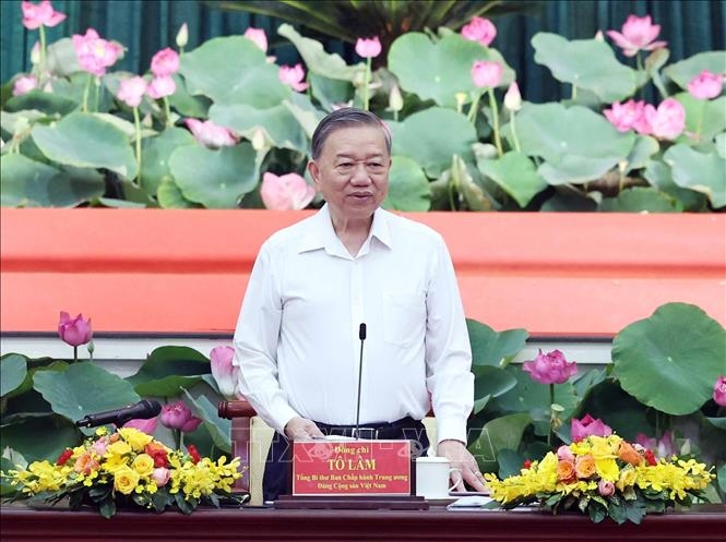 Tổng Bí thư Tô Lâm: Thành phố Hồ Chí Minh hướng tới tầm vóc mới là “siêu đô thị quốc tế” của Đông Nam Á