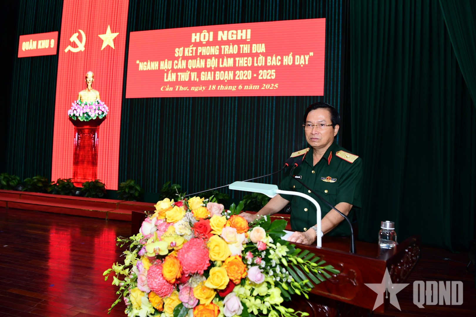 Quân khu 9 sơ kết 5 năm Phong trào thi đua “Ngành Hậu cần Quân đội làm theo lời Bác Hồ dạy”