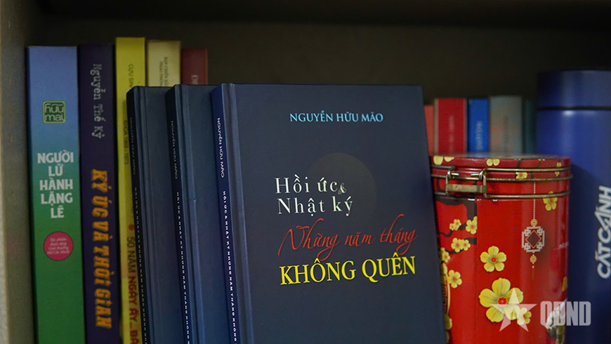 Nhà báo, cựu chiến binh Nguyễn Hữu Mão - người đam mê với nghề viết