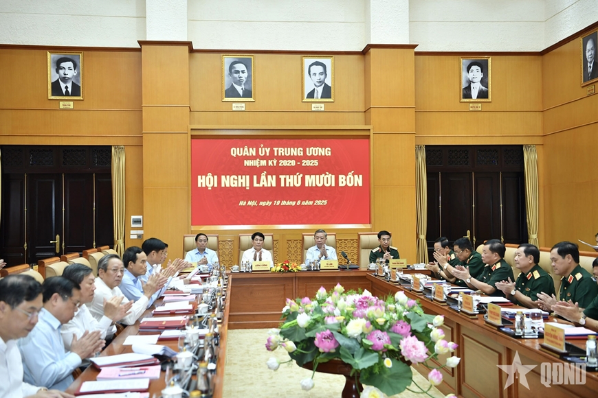 Tổng Bí thư Tô Lâm chủ trì Hội nghị Quân ủy Trung ương lần thứ mười bốn