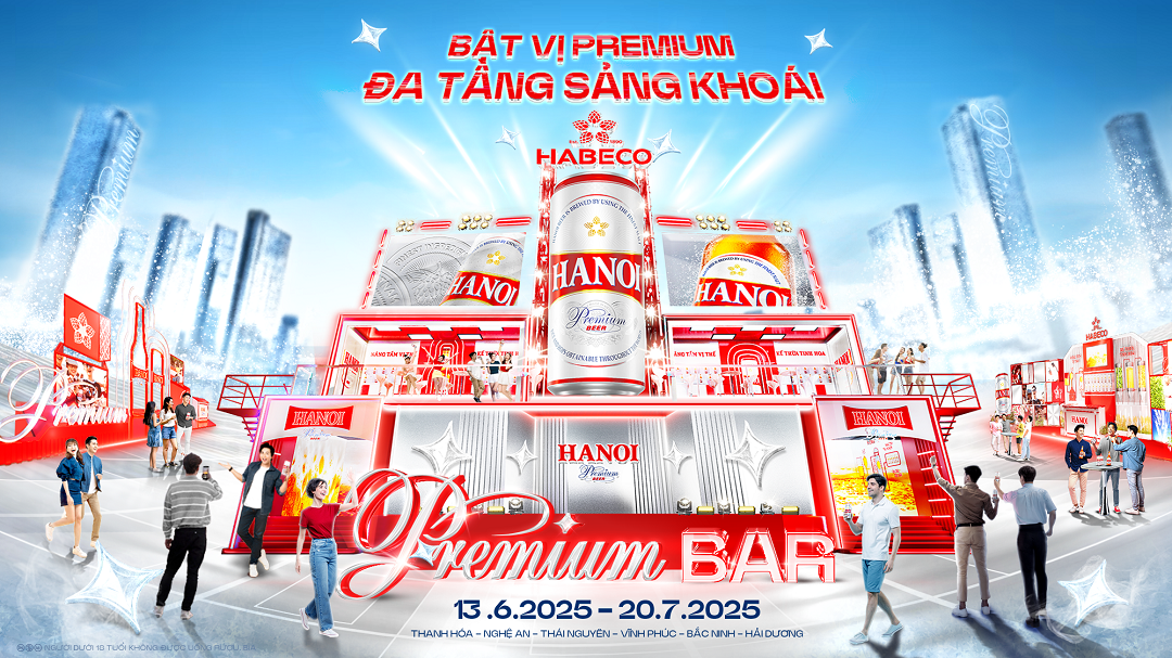 Hanoi Premium Bar 2025 - không gian trải nghiệm đỉnh cao đổ bộ 6 tỉnh thành mùa hè này!