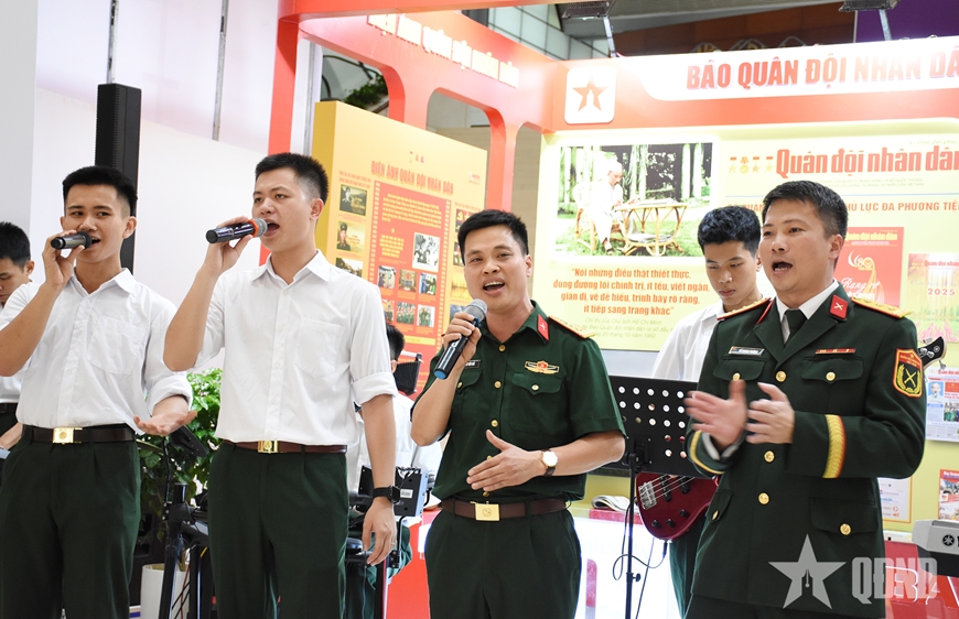 Hội Báo toàn quốc năm 2025: Sôi nổi các hoạt động tại khối báo chí Quân đội