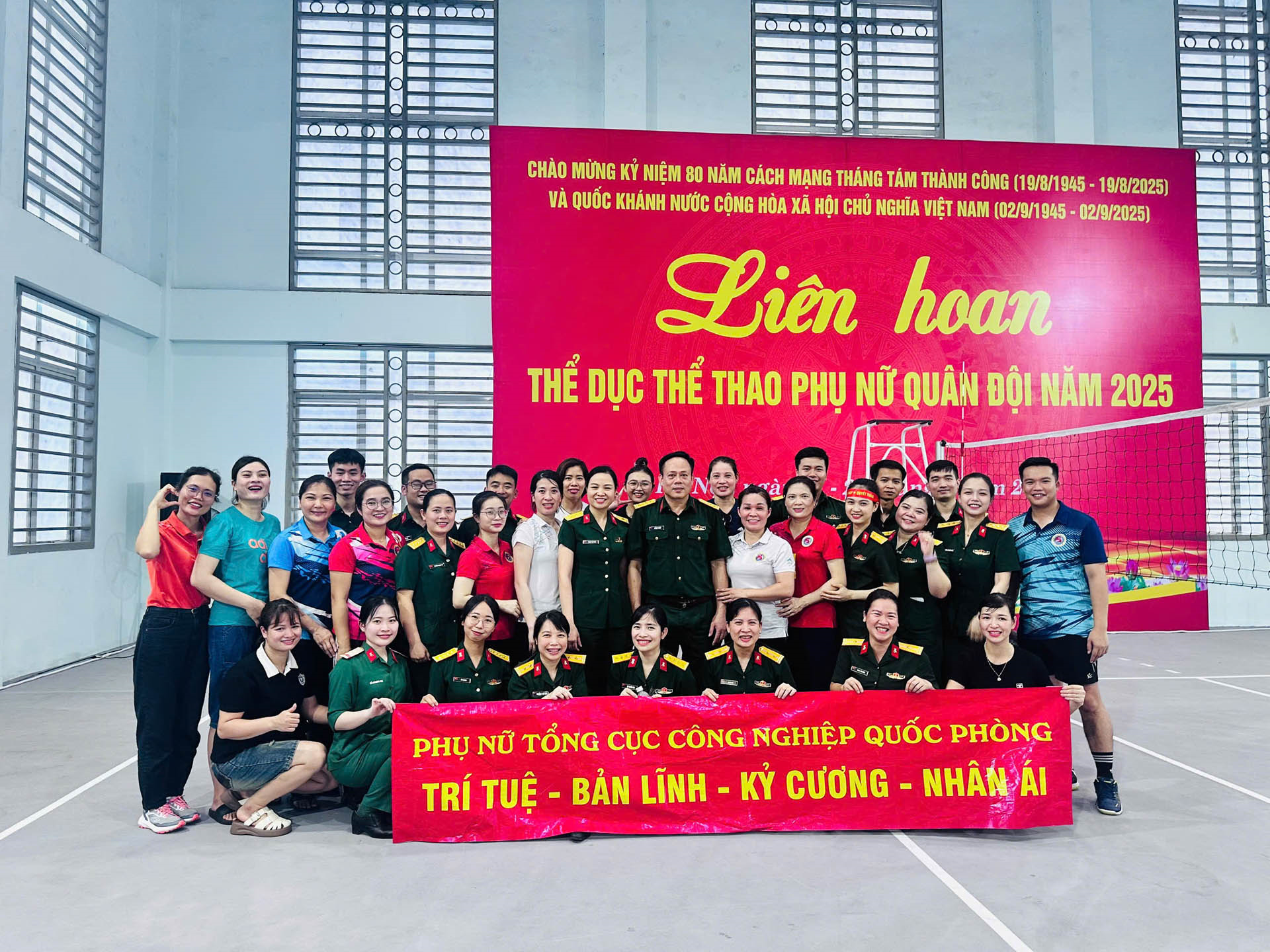 Hoàn thành xuất sắc phần thi tại Liên hoan Thể dục thể thao Phụ nữ Quân đội năm 2025