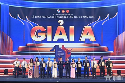 Gallery - 	Lễ trao Giải Báo chí Quốc gia lần thứ XIX-2024