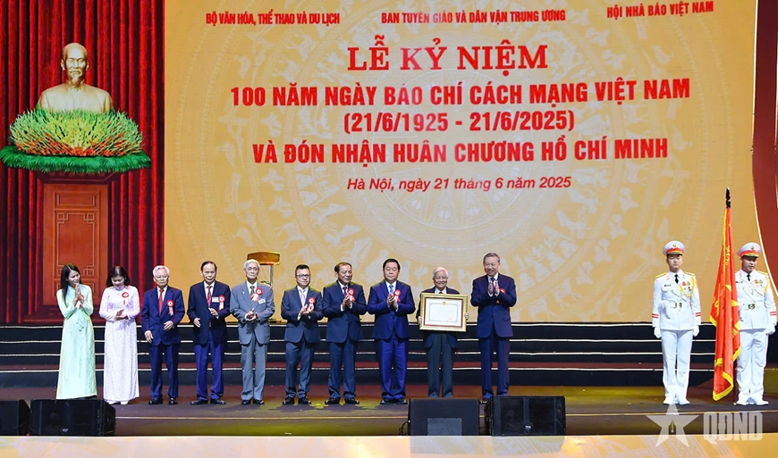 Lễ kỷ niệm 100 năm Ngày Báo chí Cách mạng Việt Nam