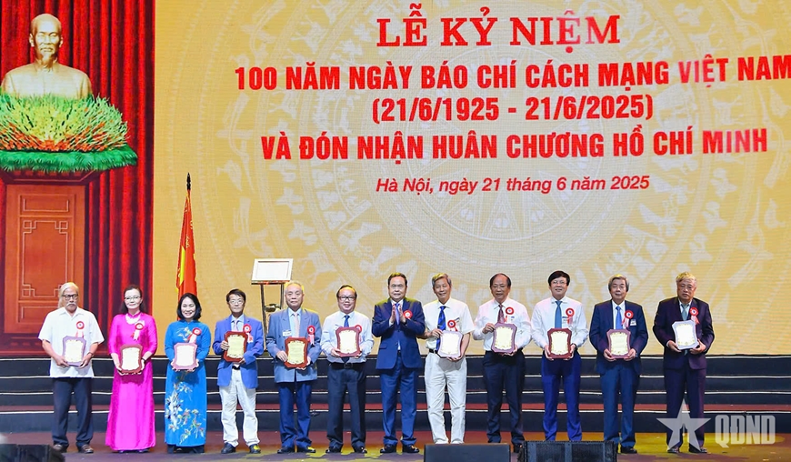 Lễ kỷ niệm 100 năm Ngày Báo chí Cách mạng Việt Nam
