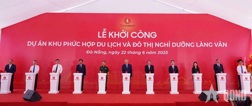 Đà Nẵng: Khởi công dự án Làng Vân gần 44.000 tỷ đồng