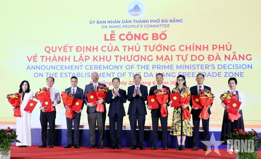 Công bố quyết định thành lập Khu thương mại tự do Đà Nẵng