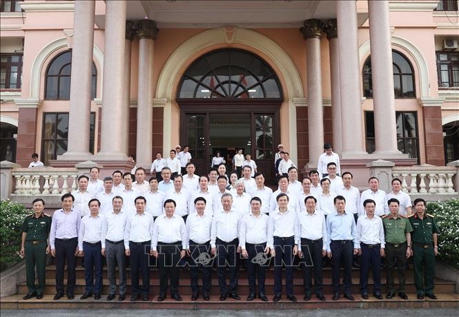 Tổng Bí thư Tô Lâm: Hợp nhất ba tỉnh Nam Định, Hà Nam và Ninh Bình giúp nâng cao hiệu quả quản trị vùng
