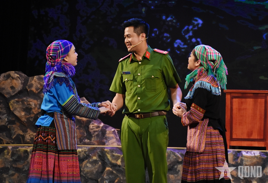 “Vùng trời bình yên” khắc họa hình tượng chiến sĩ Công an nhân dân