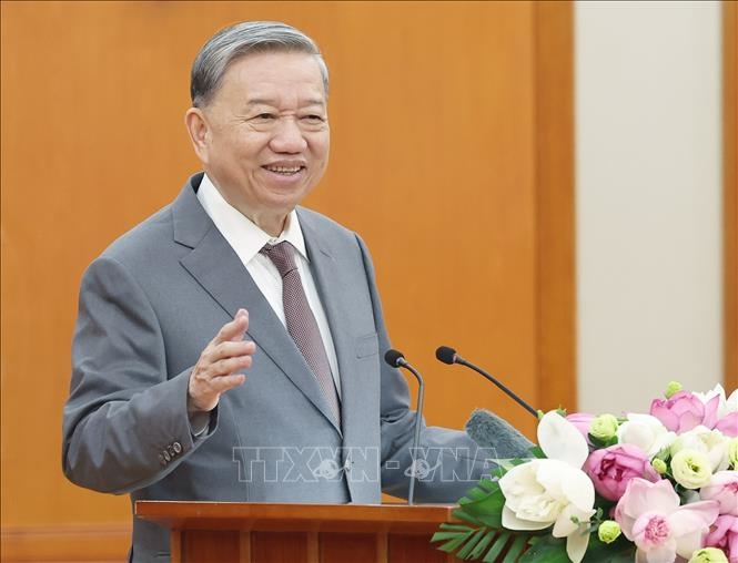 Tổng Bí thư Tô Lâm gặp mặt Nhóm đại biểu Quốc hội trẻ khóa XV