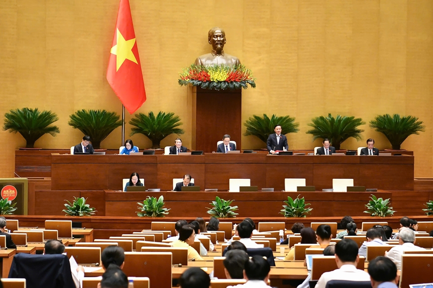 Quốc hội thông qua luật sửa đổi, bổ sung về tổ chức tòa án nhân dân, viện kiểm sát nhân dân