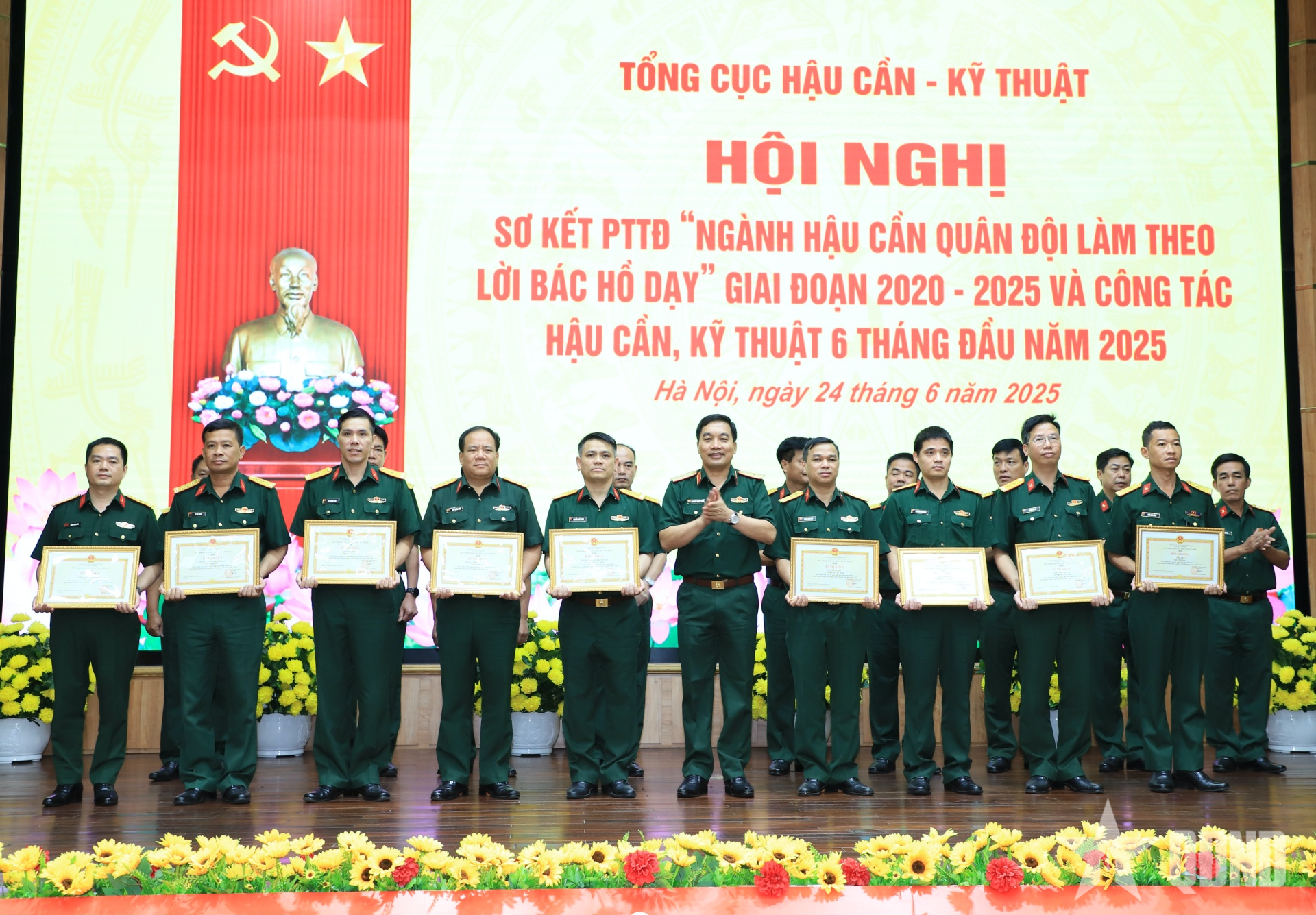 Tổng cục Hậu cần - Kỹ thuật sơ kết Phong trào thi đua “Ngành Hậu cần Quân đội làm theo lời Bác Hồ dạy”