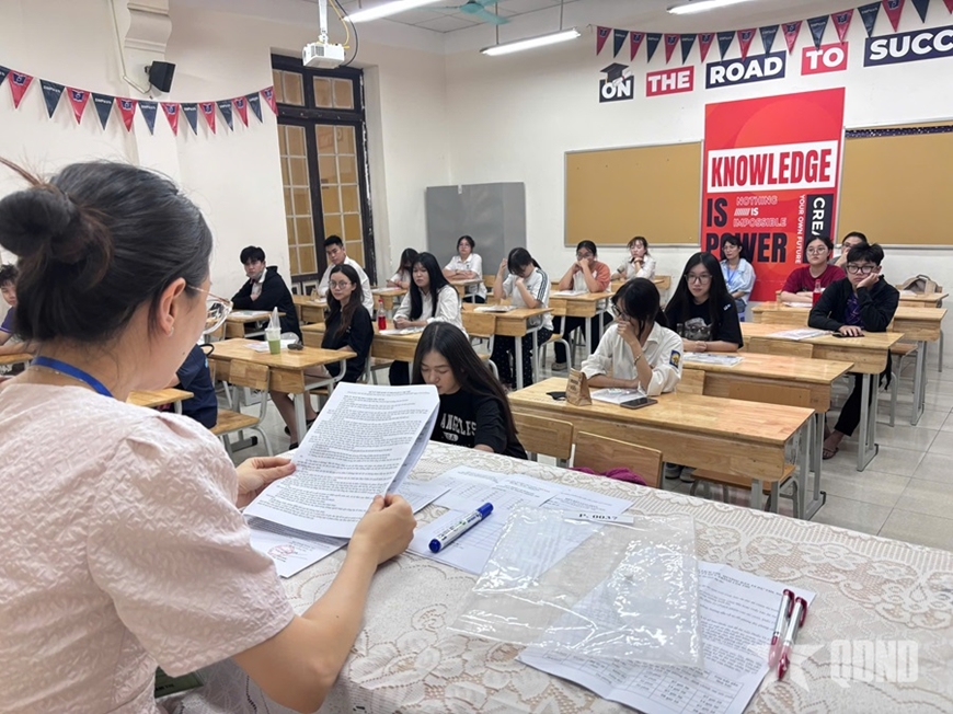 Hơn 1,1 triệu thí sinh làm thủ tục dự Kỳ thi tốt nghiệp THPT năm 2025