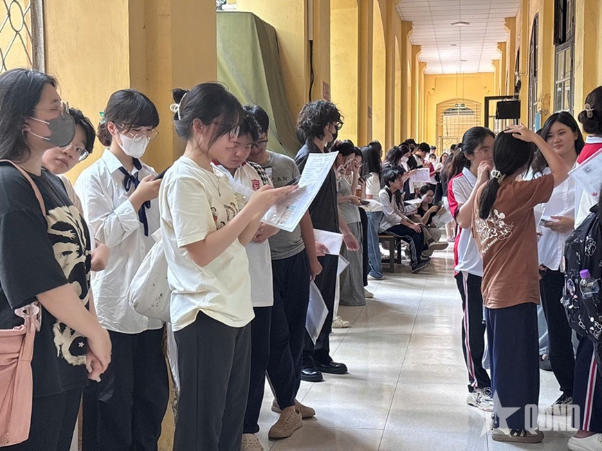 Hơn 1,1 triệu thí sinh làm thủ tục dự Kỳ thi tốt nghiệp THPT năm 2025