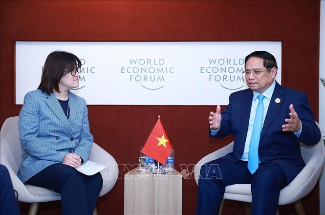 Thủ tướng Phạm Minh Chính làm việc với các tập đoàn và quỹ đầu tư phát triển công nghệ
