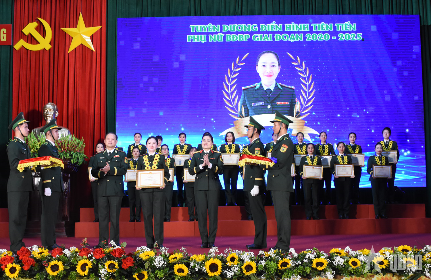 Bộ đội Biên phòng tuyên dương 72 tập thể, cá nhân điển hình tiên tiến phụ nữ giai đoạn 2020-2025
