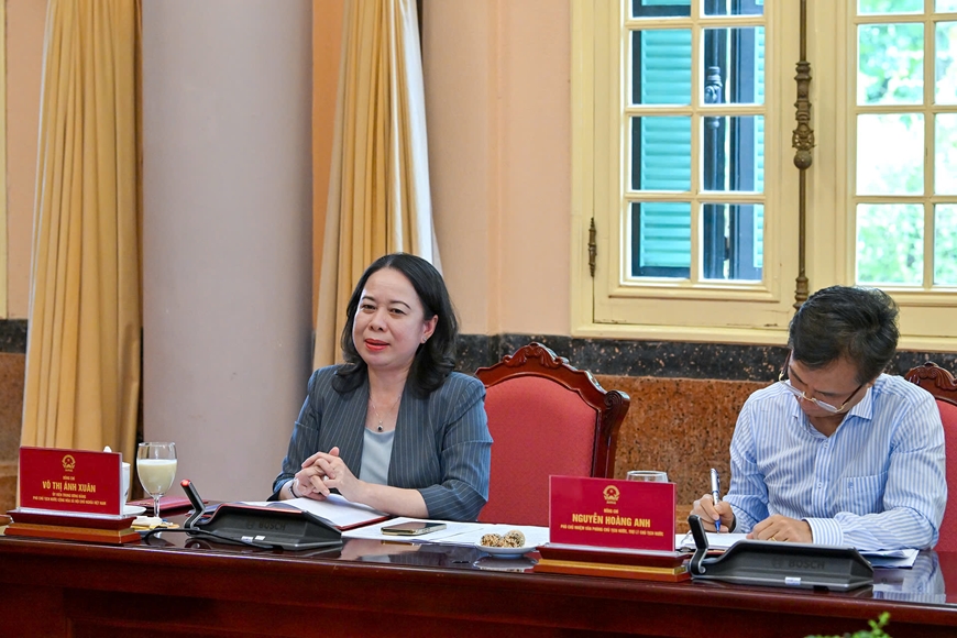 Chủ tịch nước làm việc với Văn phòng Chủ tịch nước về triển khai một số nhiệm vụ trọng tâm