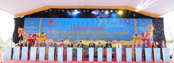 Khởi công dự án cao tốc Bảo Lộc – Liên Khương tổng vốn đầu tư trên 17.700 tỷ đồng