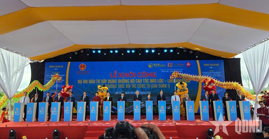 Lâm Đồng khởi công dự án cao tốc Bảo Lộc – Liên Khương