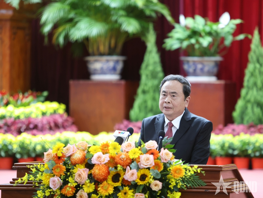 Chủ tịch Quốc hội Trần Thanh Mẫn dự Lễ công bố các Nghị quyết, Quyết định về sáp nhập đơn vị hành chính tại Cần Thơ
