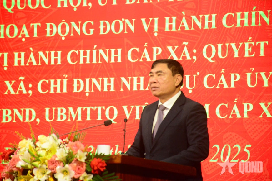 Điện Biên: Công bố nghị quyết, quyết định của Trung ương và tỉnh về sắp xếp đơn vị hành chính
