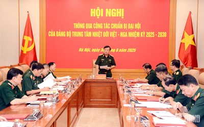 View - 	Thượng tướng Hoàng Xuân Chiến chủ trì thông qua công tác chuẩn bị
