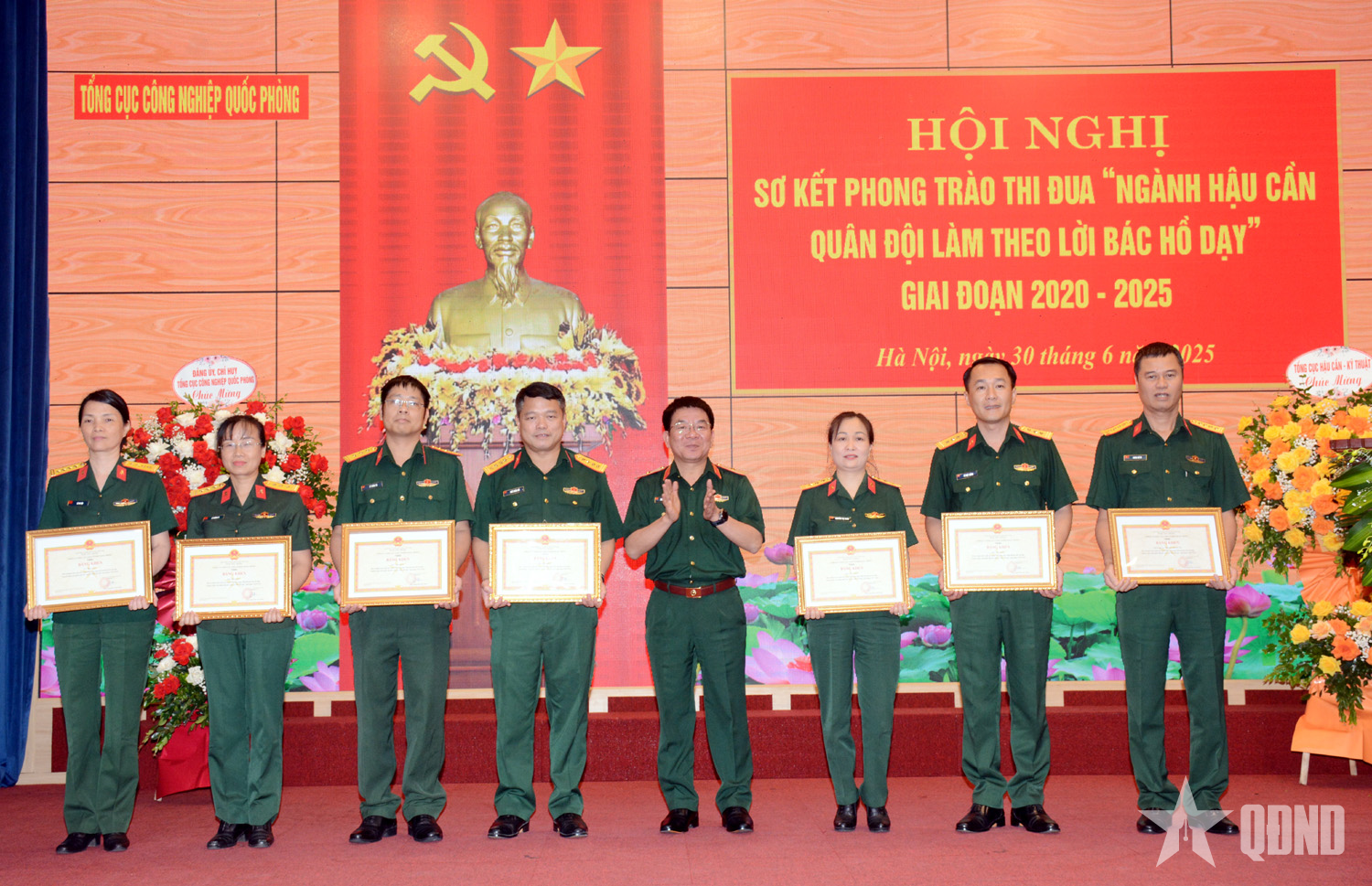 Tổng cục Công nghiệp Quốc phòng sơ kết Phong trào thi đua “Ngành hậu cần Quân đội làm theo lời Bác Hồ dạy”