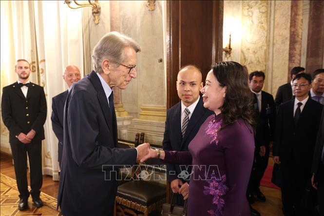 Phó chủ tịch nước Võ Thị Ánh Xuân thăm và làm việc tại Italy