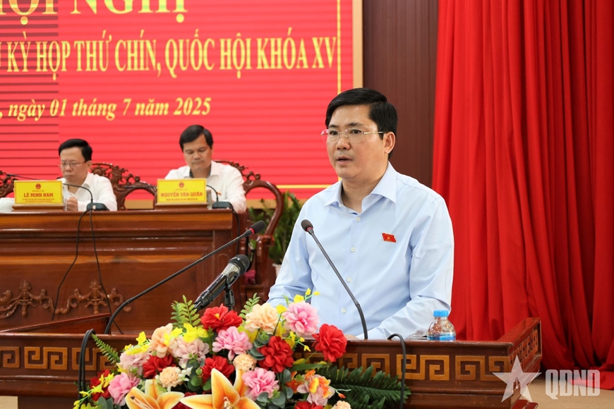 Chủ tịch Quốc hội Trần Thanh Mẫn tiếp xúc cử tri TP Cần Thơ sau Kỳ họp thứ chín, Quốc hội khóa XV