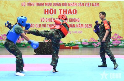 Gallery - 	Bế mạc Hội thao võ chiến đấu tay không các câu lạc bộ võ thuật