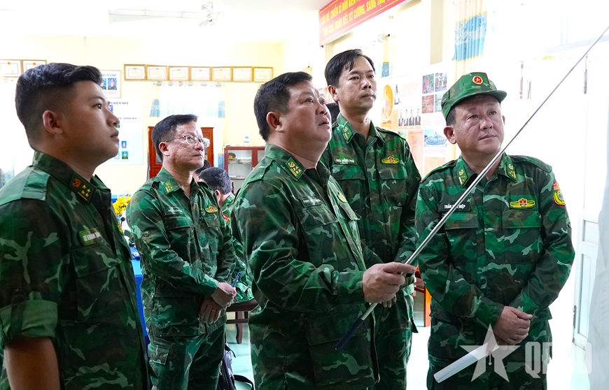 Khảo sát, nắm tình hình biên giới, địa bàn tại tỉnh An Giang