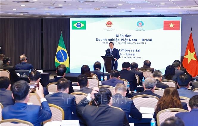 Thủ tướng Phạm Minh Chính dự Diễn đàn doanh nghiệp Việt Nam - Brazil