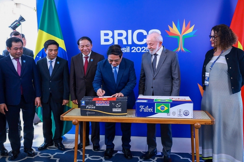 Thủ tướng Phạm Minh Chính hội đàm với Tổng thống Brazil