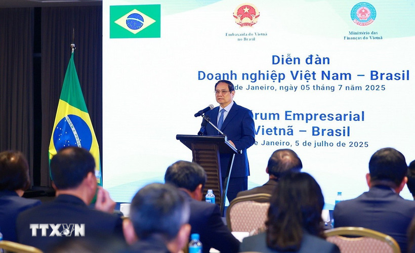 Thủ tướng Phạm Minh Chính dự Diễn đàn doanh nghiệp Việt Nam - Brazil
